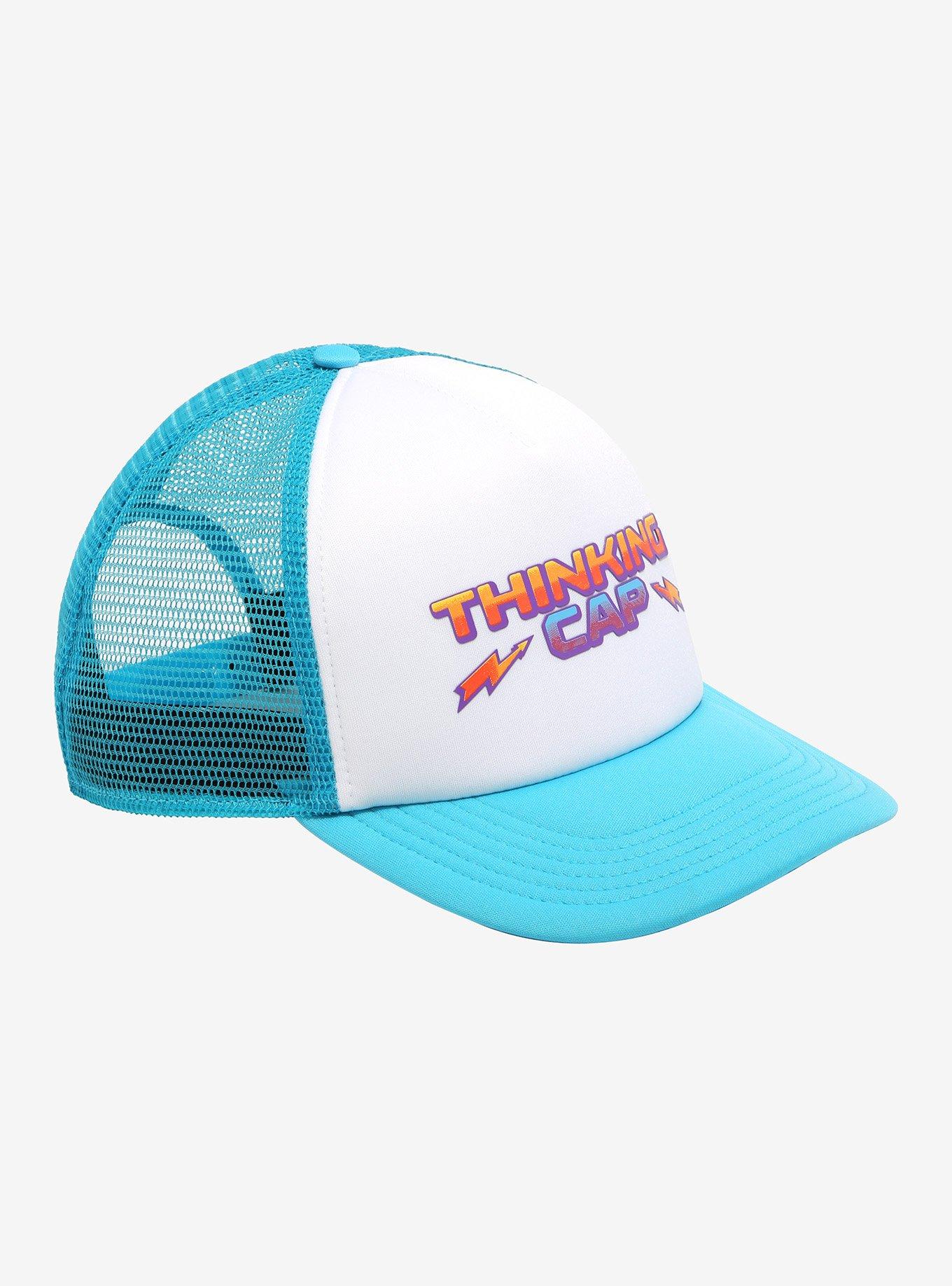 Stranger Things Dustin Thinking Cap Cosplay Trucker Hat, , hi-res