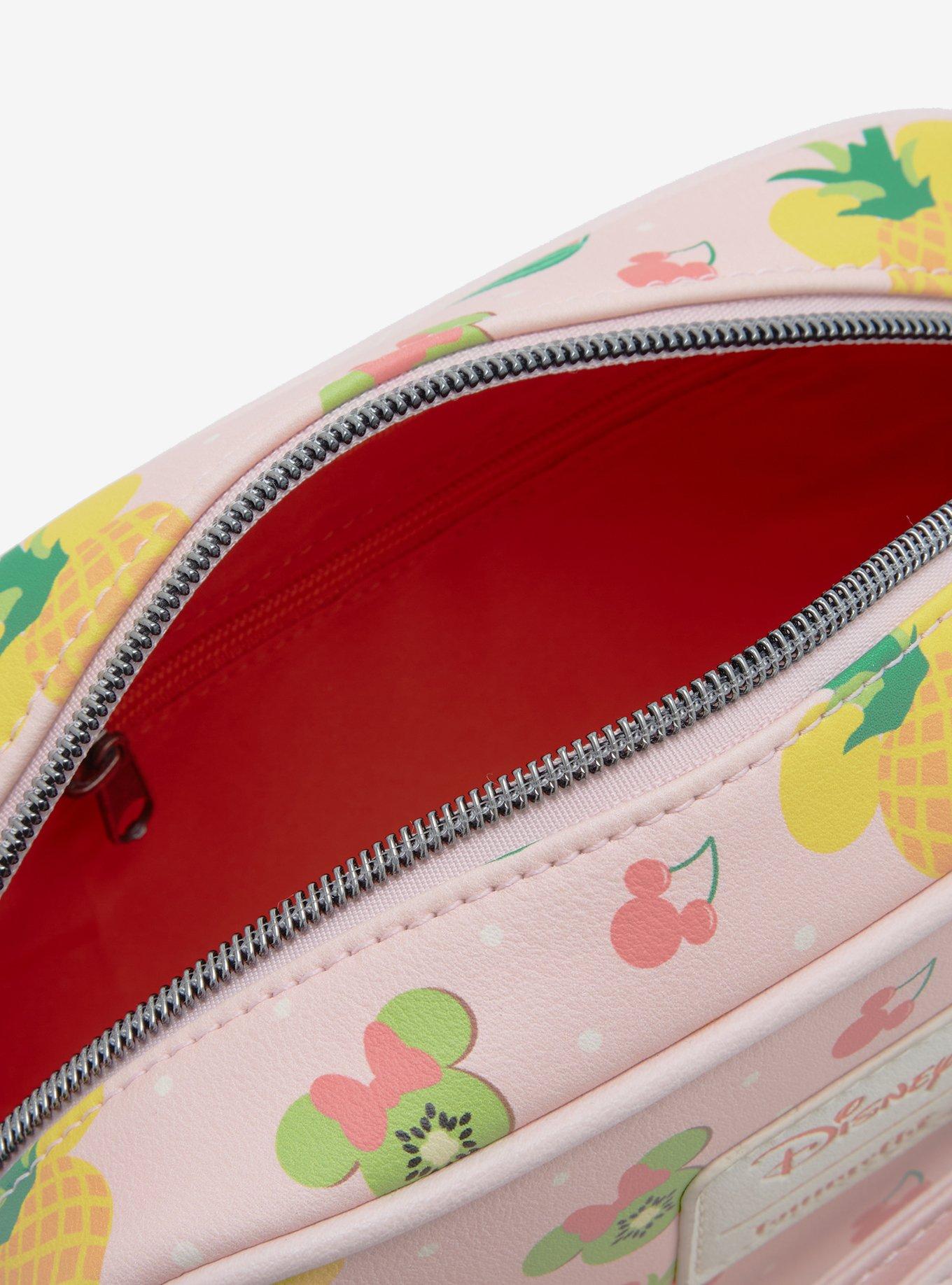 Loungefly Disney Mickey Mouse Fruits Camera Crossbody Bag, , alternate