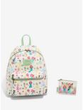 Loungefly Disney Chibi Princess Floral Mini Backpack, , alternate