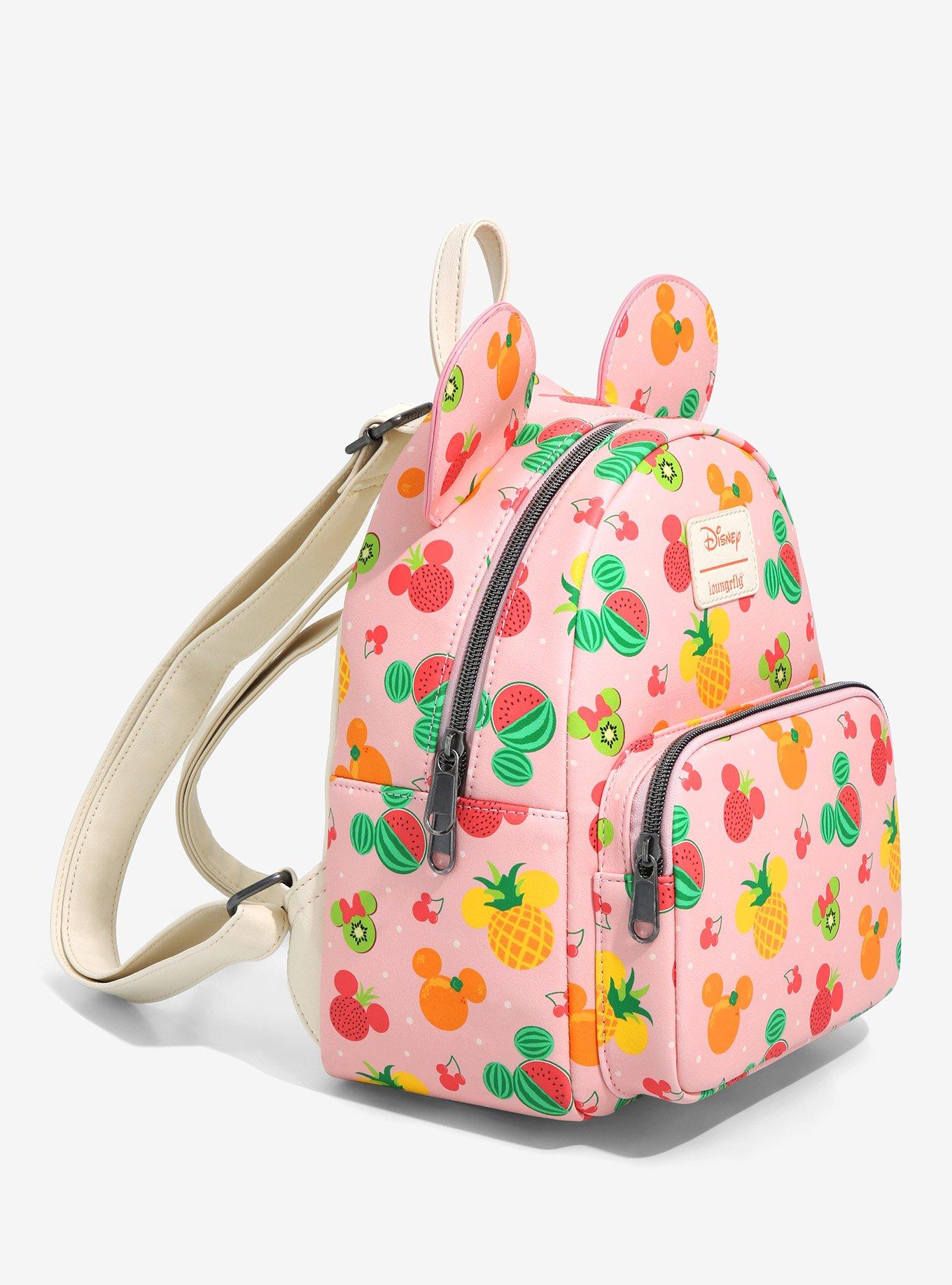 Loungefly Disney Mickey Mouse Fruit Mini Backpack, , alternate