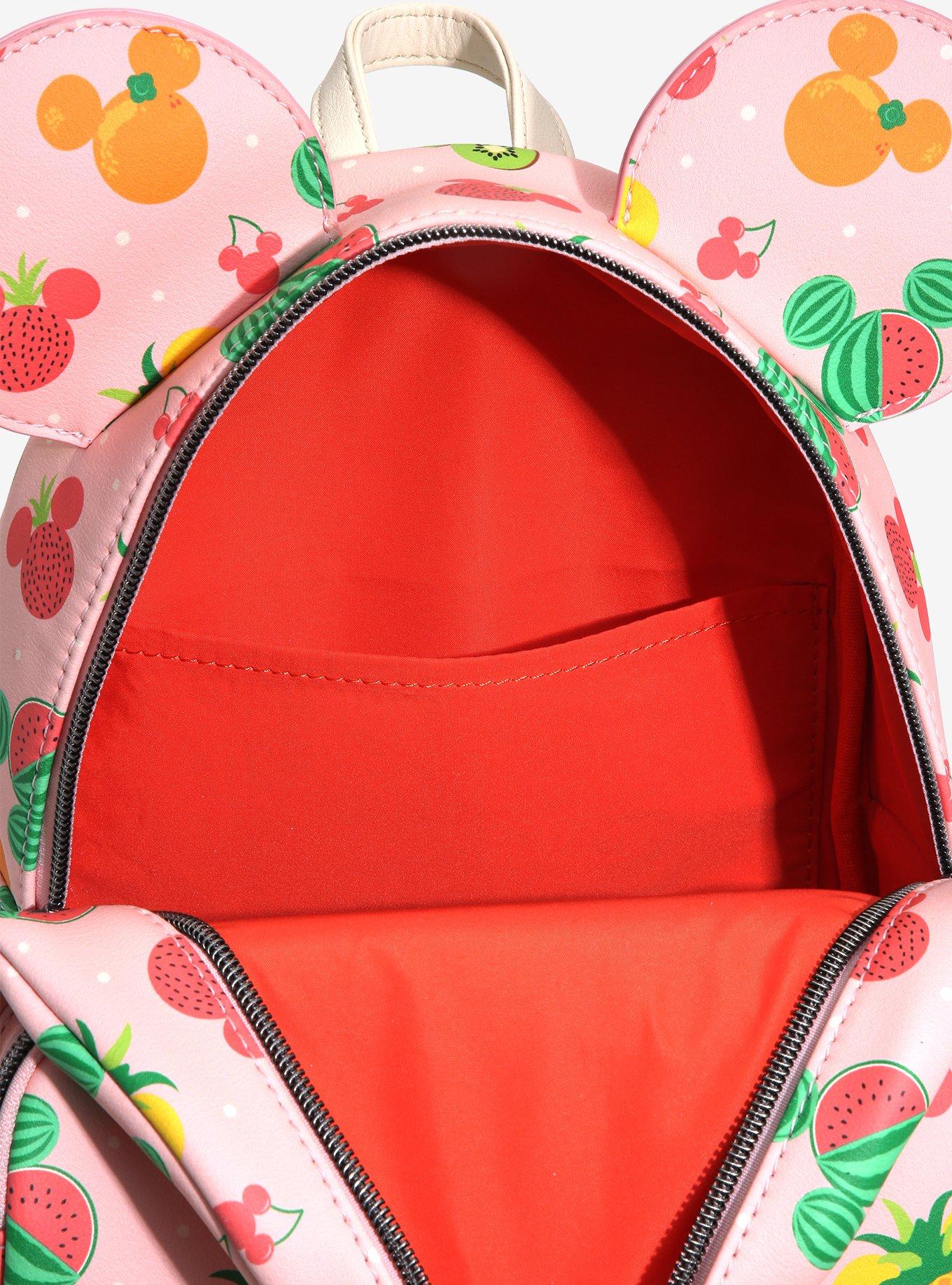 Loungefly Disney Mickey Mouse Fruit Mini Backpack, , alternate