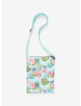 Loungefly Disney Lilo & Stitch Floral Passport Crossbody Bag, , hi-res
