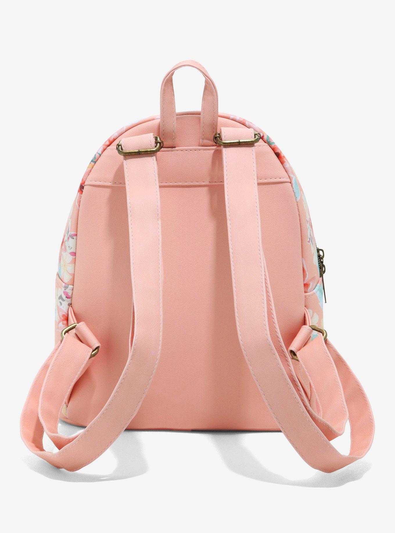 Loungefly Disney Moana Pua & Heihei Floral Mini Backpack, , alternate