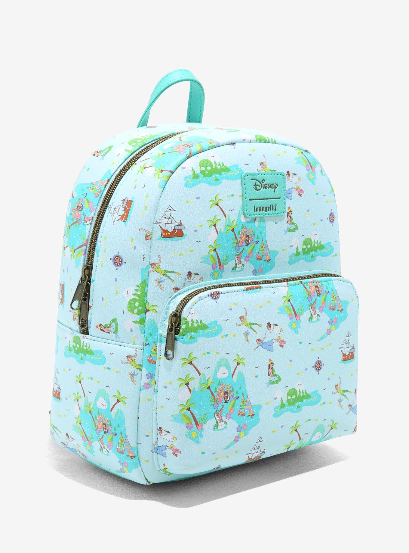 Loungefly Disney Peter Pan Island Mini Backpack, , alternate