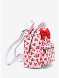 Loungefly Disney Minnie Mouse Strawberry Gingham Mini Backpack, , alternate