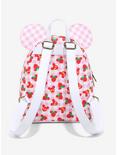 Loungefly Disney Minnie Mouse Strawberry Gingham Mini Backpack, , alternate