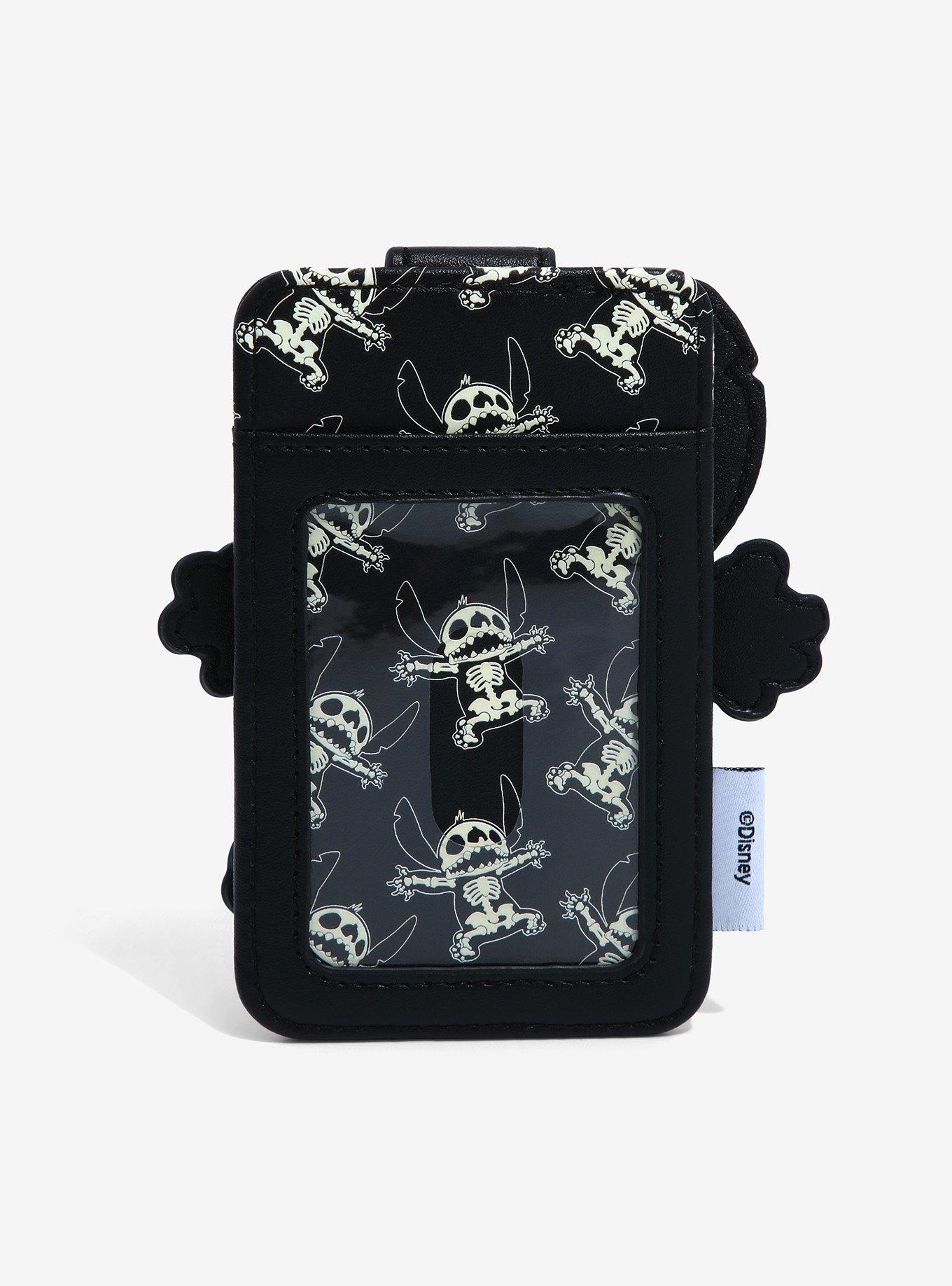 Loungefly Disney Lilo & Stitch Skeleton Cardholder Loungefly Summer Convention Exclusive, , alternate