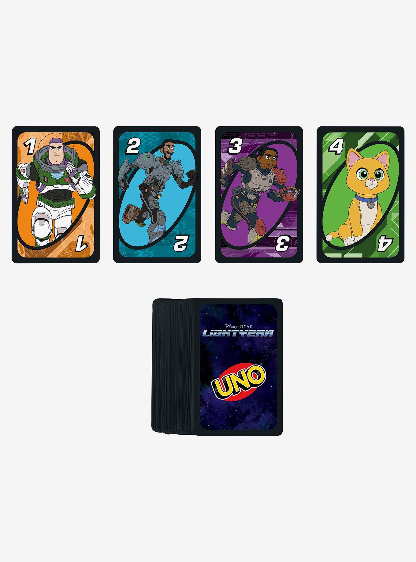 Uno: Disney Pixar Lightyear Edition Card Game, , hi-res