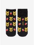 Disney Winnie The Pooh Strawberry No-Show Socks, , alternate