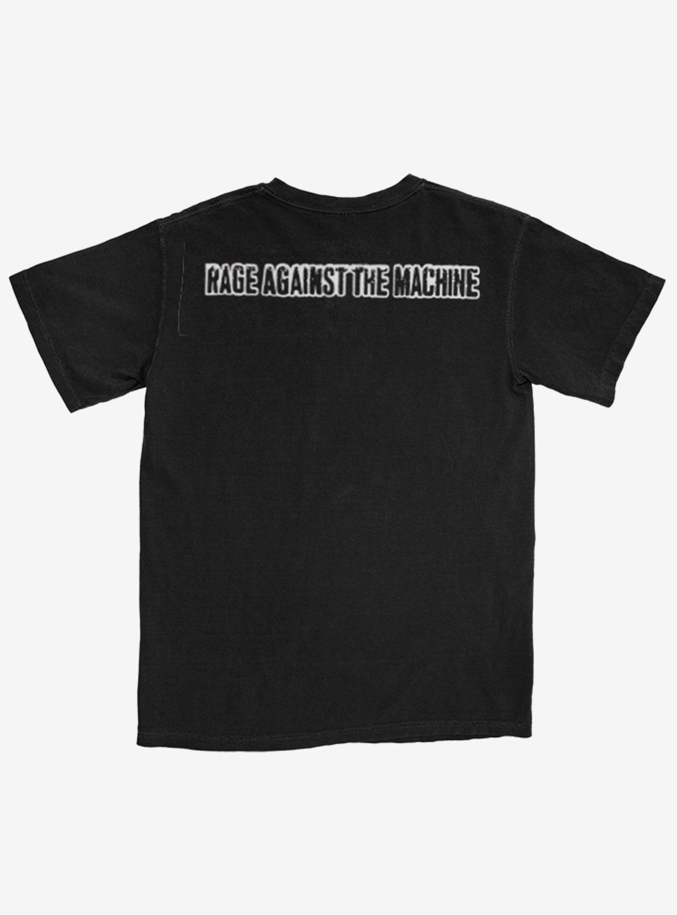 Rage Against The Machine Who Laughs Last Girls T-Shirt, BLACK, alternate