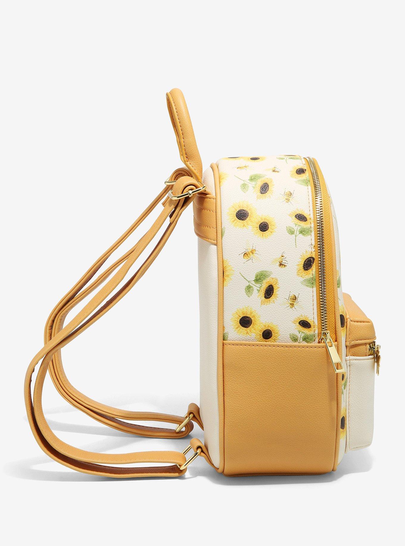 Sunflower Bee Mini Backpack, , alternate