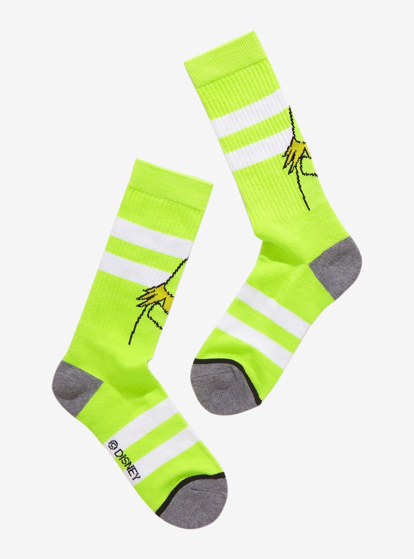 The Muppets Kermit The Frog Thinking Crew Socks, , alternate