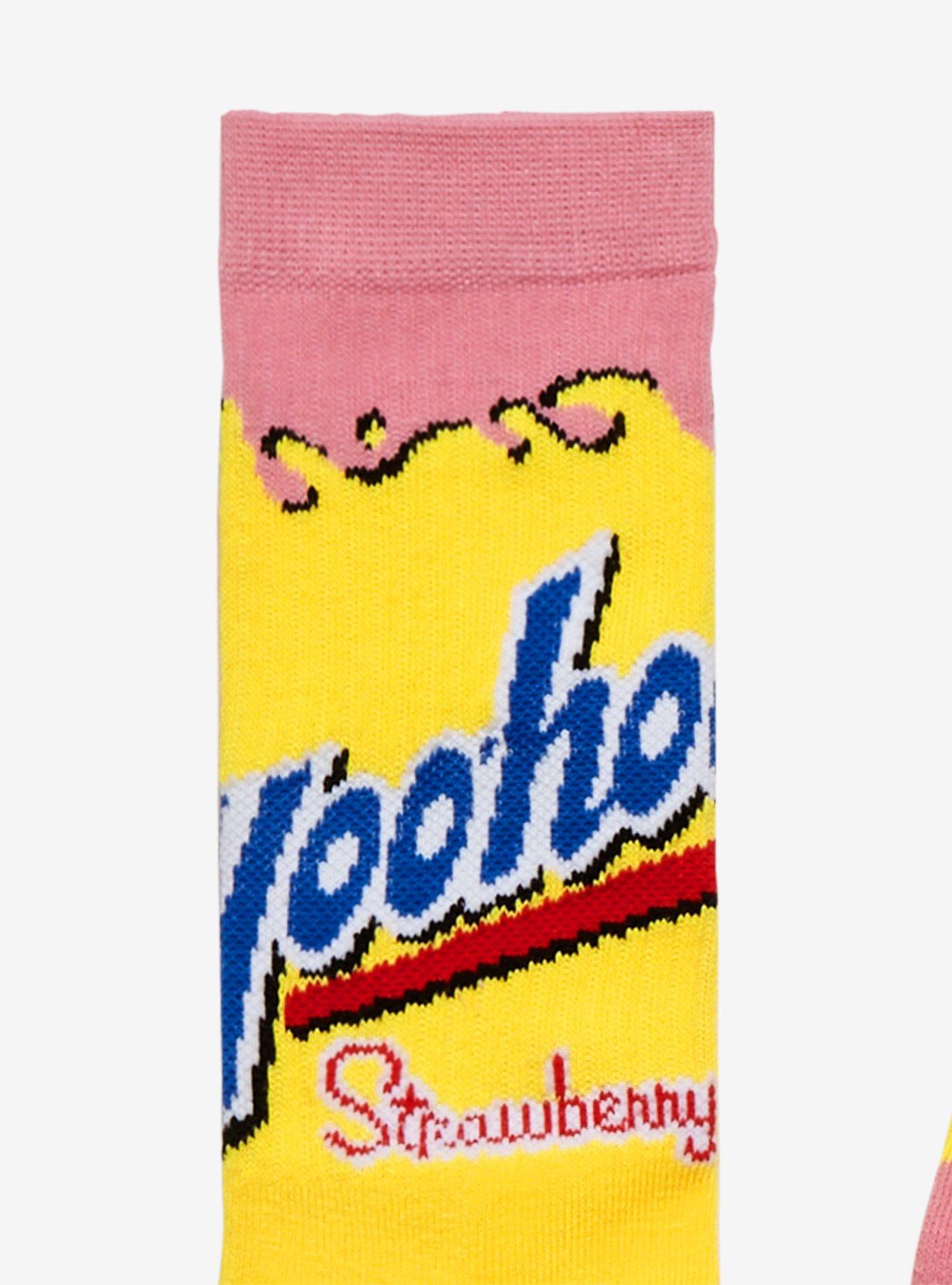 Yoo-hoo Strawberry Crew Socks, , alternate