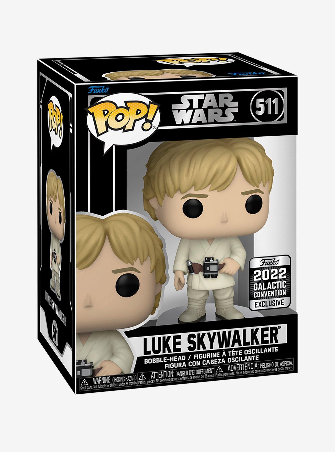 Funko Pop! Star Wars Luke Skywalker Vinyl Bobble-Head - BoxLunch Exclusive, , alternate