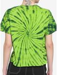 Green Day Warning Tie-Dye Girls Crop T-Shirt, MULTI, alternate
