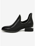 Ankle Bootie With Studed Trim, BLACK, alternate