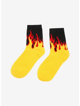 Bright Flame Ankle Socks, , hi-res