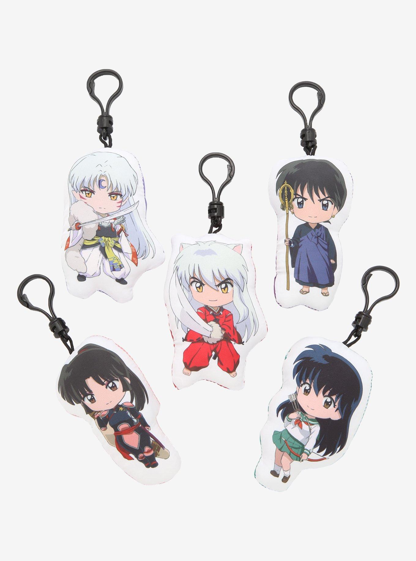 InuYasha Nendoroid Series 1 Blind Character Plush Key Chain, , alternate