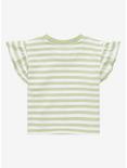 Our Universe Disney Peter Pan Tinker Bell Striped Ruffled Toddler T-Shirt - BoxLunch Exclusive, BASIC STRIPE WHITE, alternate