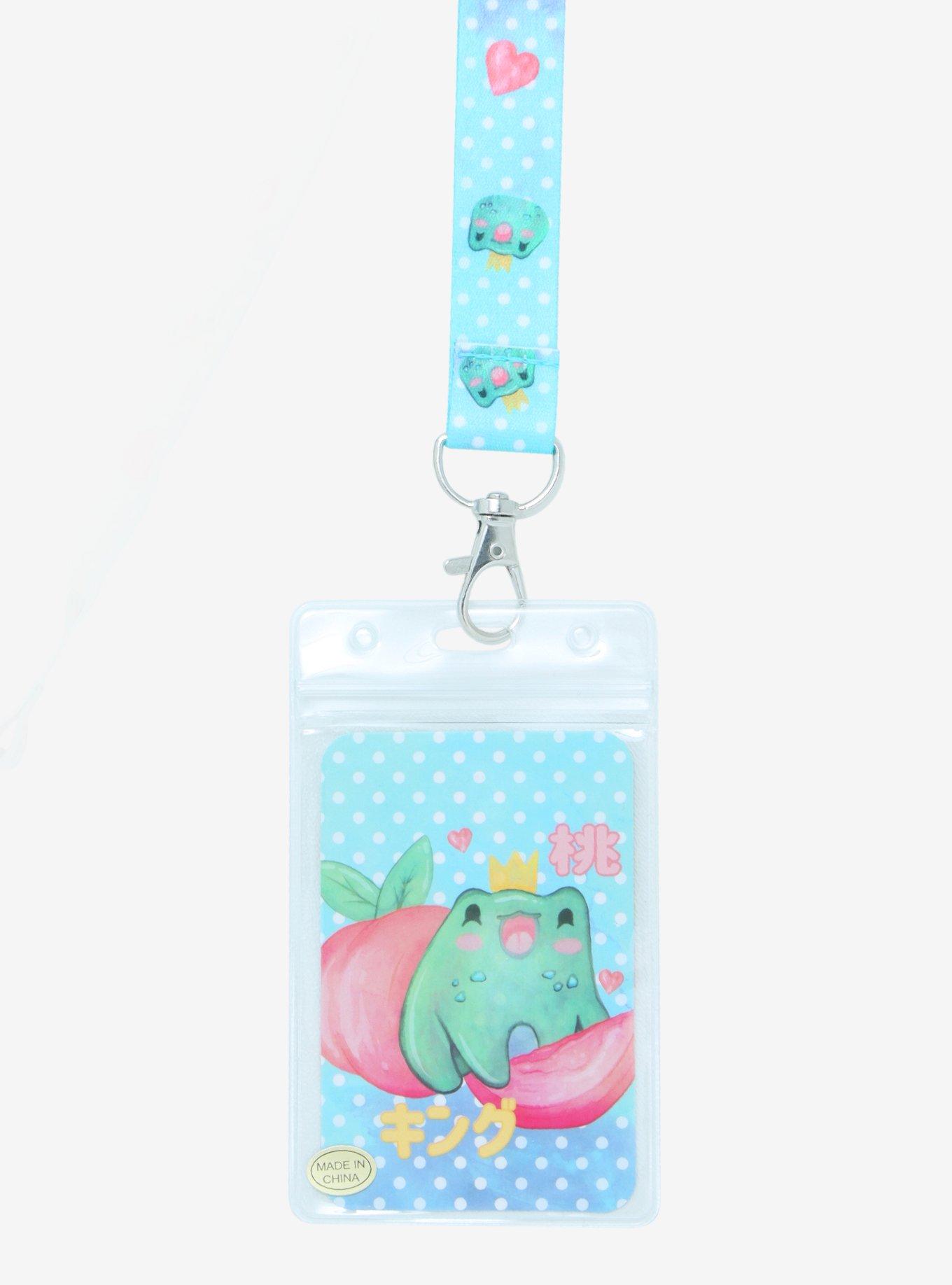 Froggy Peach Lanyard, , alternate