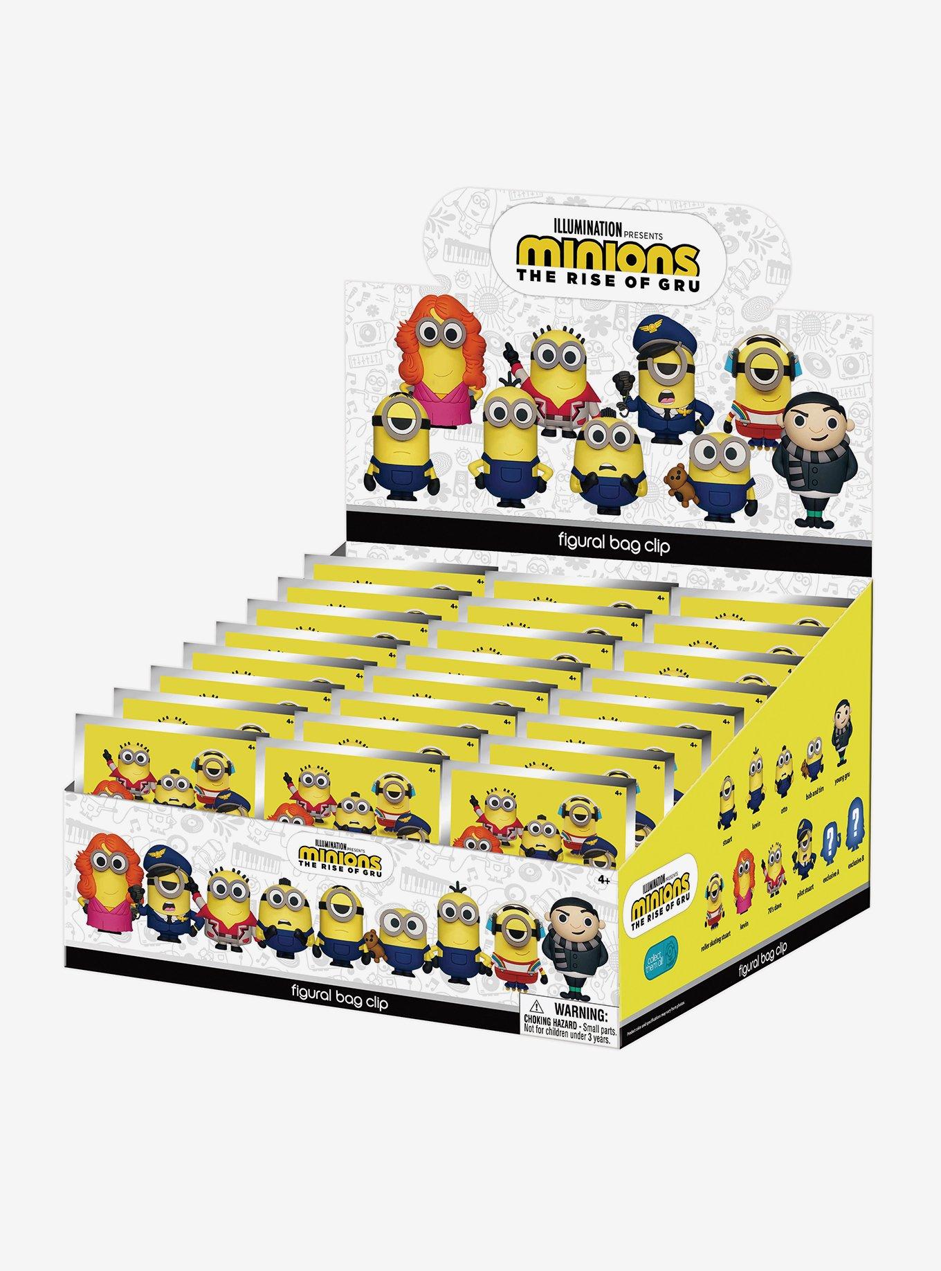 Minions: The Rise Of Gru Blind Bag Figural Bag Clip, , alternate