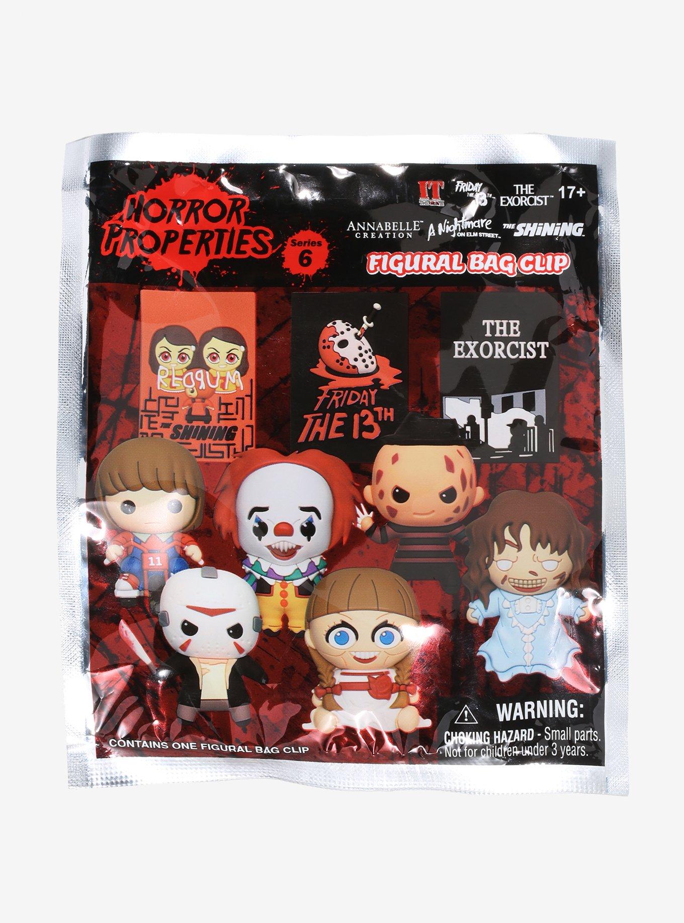 Horror Properties Figural Bag Clip Blind Bag, , alternate