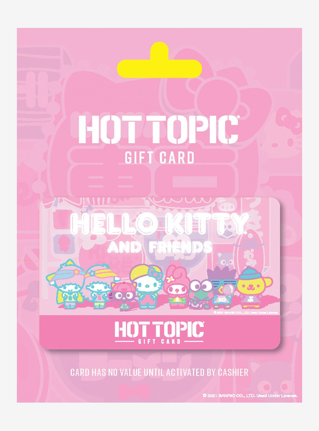 Hello Kitty $75 Gift Card, BLACK, alternate