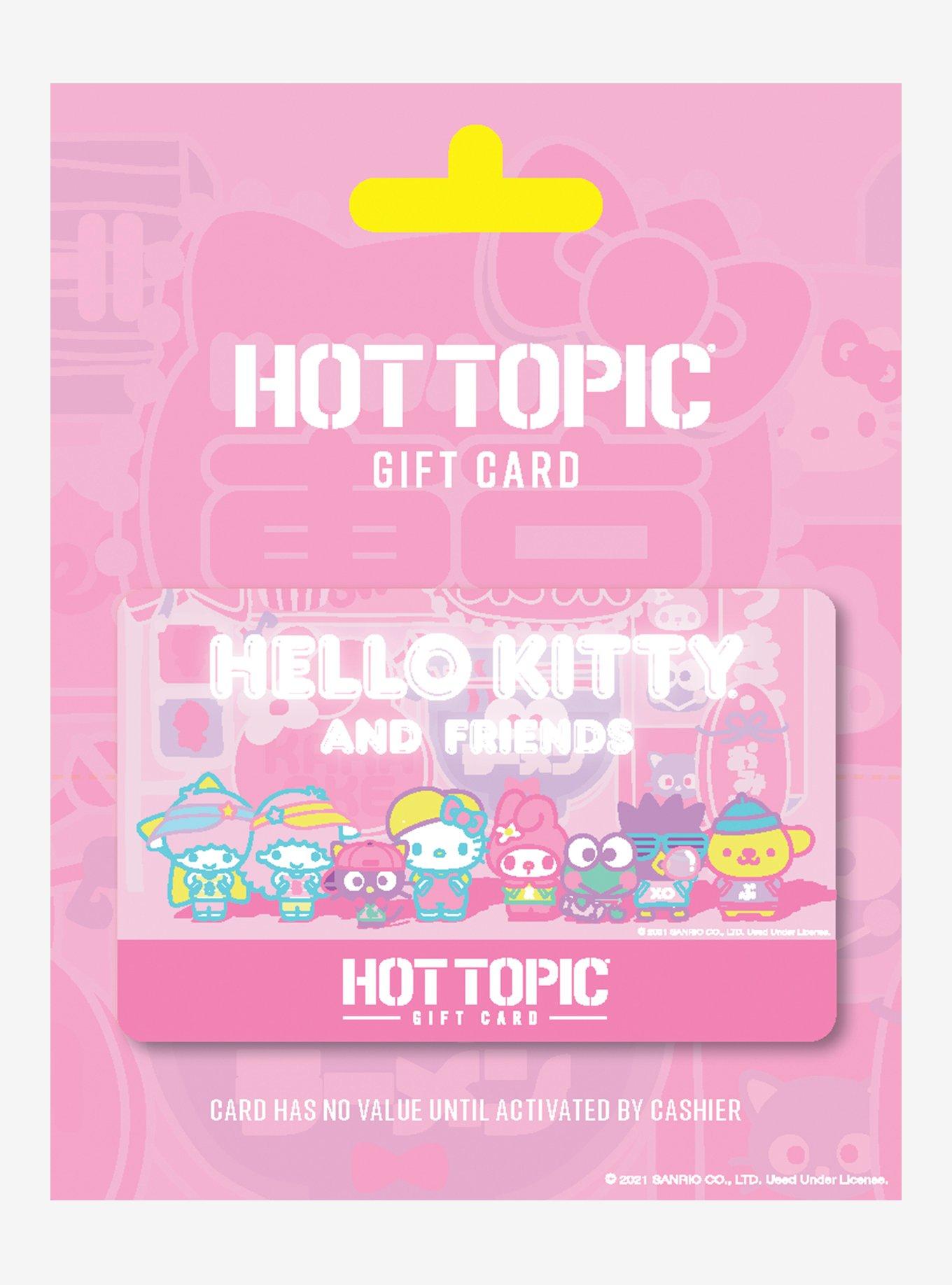Hello Kitty $25 Gift Card, BLACK, alternate