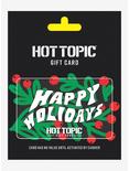 Happy Holidays $75 Gift Card, BLACK, alternate