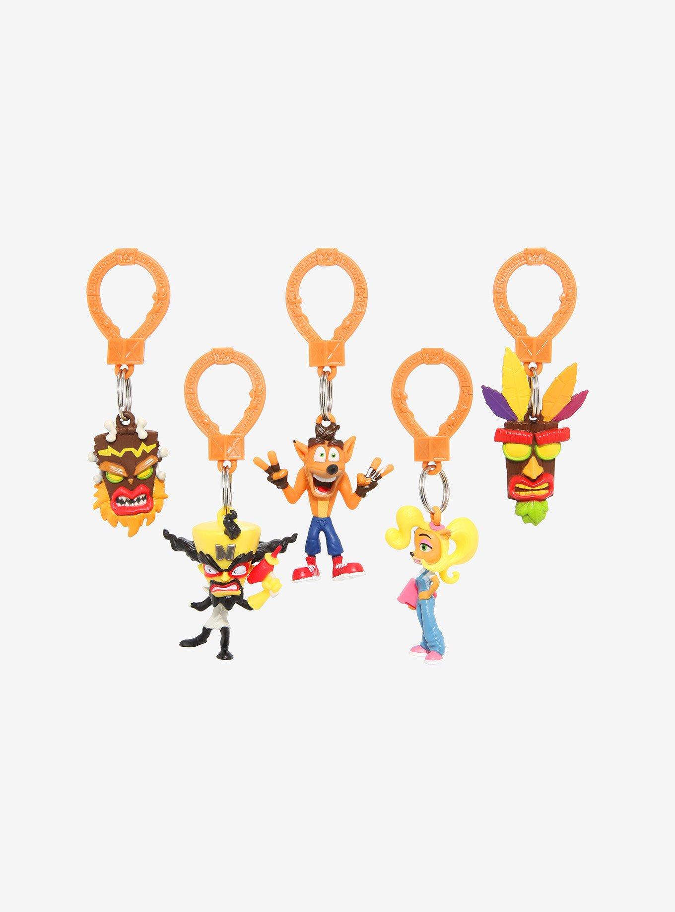 Crash Bandicoot Blind Bag Figural Key Chain, , alternate