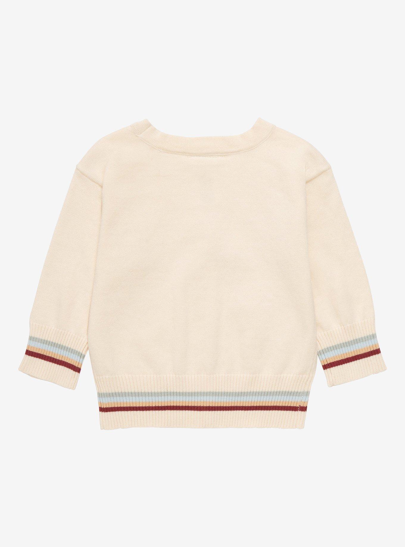 Harry Potter Hogwarts House Crests Toddler Cardigan - BoxLunch Exclusive, CREAM, alternate