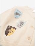 Harry Potter Hogwarts House Crests Toddler Cardigan - BoxLunch Exclusive, CREAM, alternate