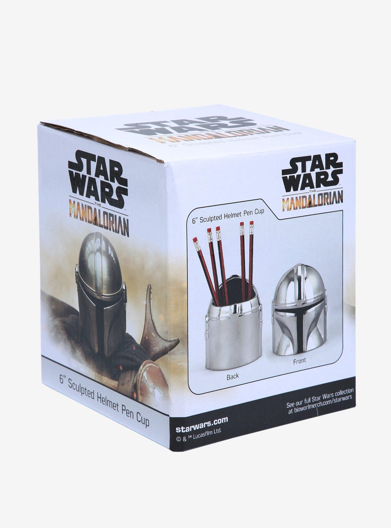 Star Wars The Mandalorian Helmet Pencil Holder, , alternate