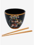 Dragon Ball Z Battle-Ready Group Portrait Ramen Bowl with Chopsticks , , alternate