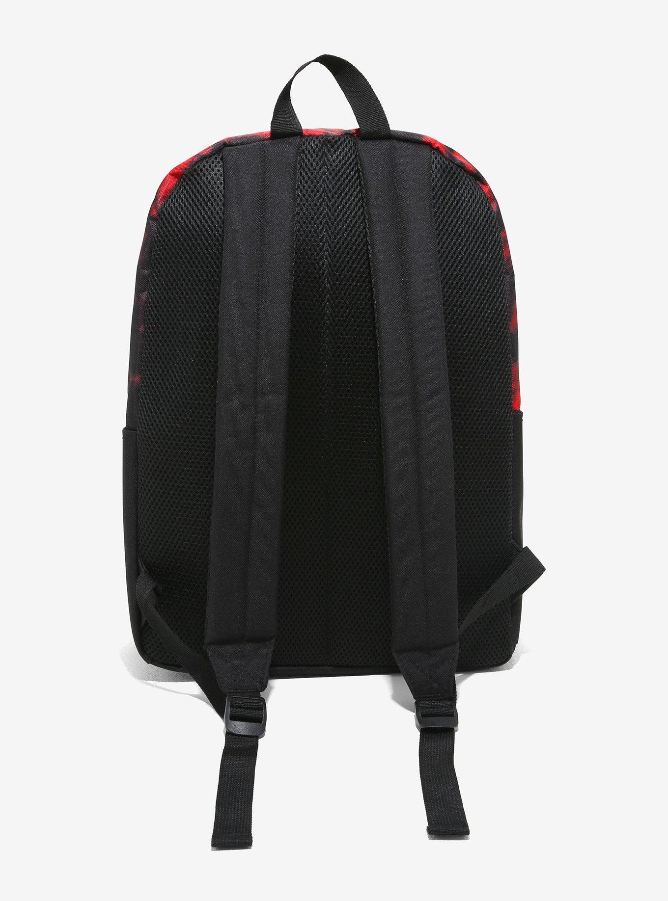 Naruto Shippuden Akatsuki Cloud Red Wash Backpack, , alternate