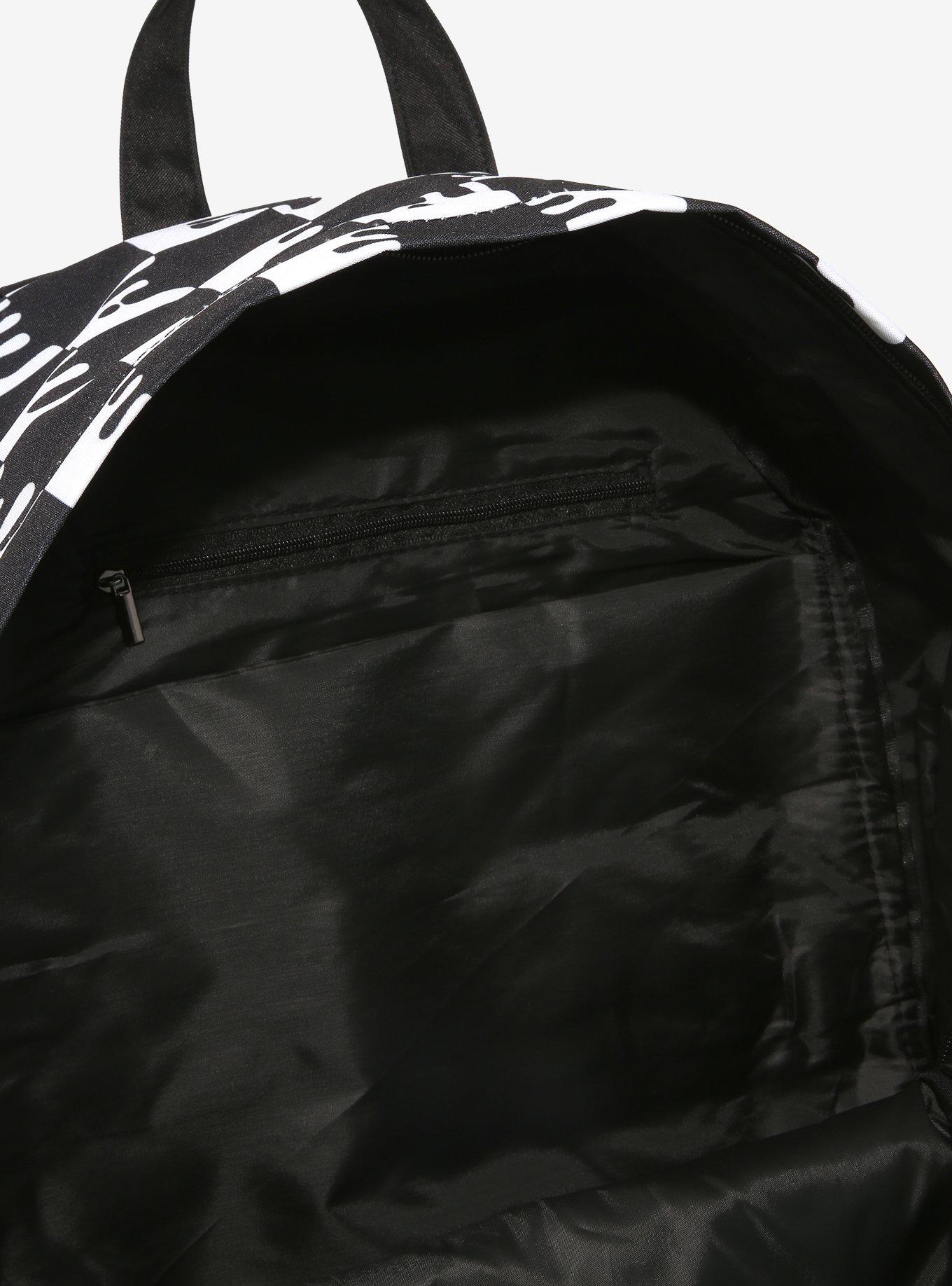 Bendy And The Ink Machine Black & White Checkered Backpack, , alternate