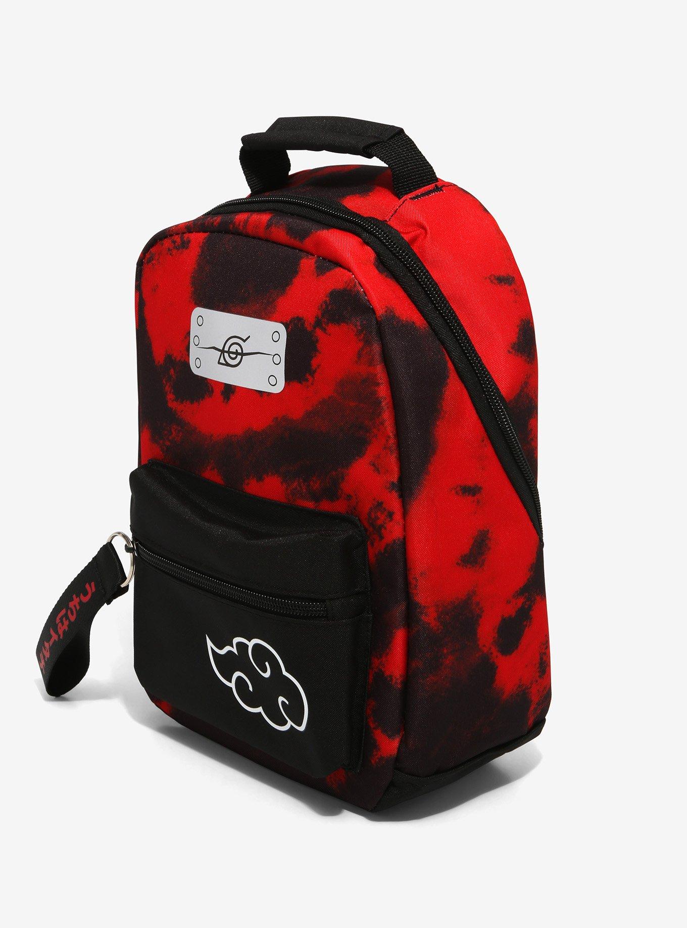 Naruto Shippuden Akatsuki Cloud Wash Lunch Bag, , alternate