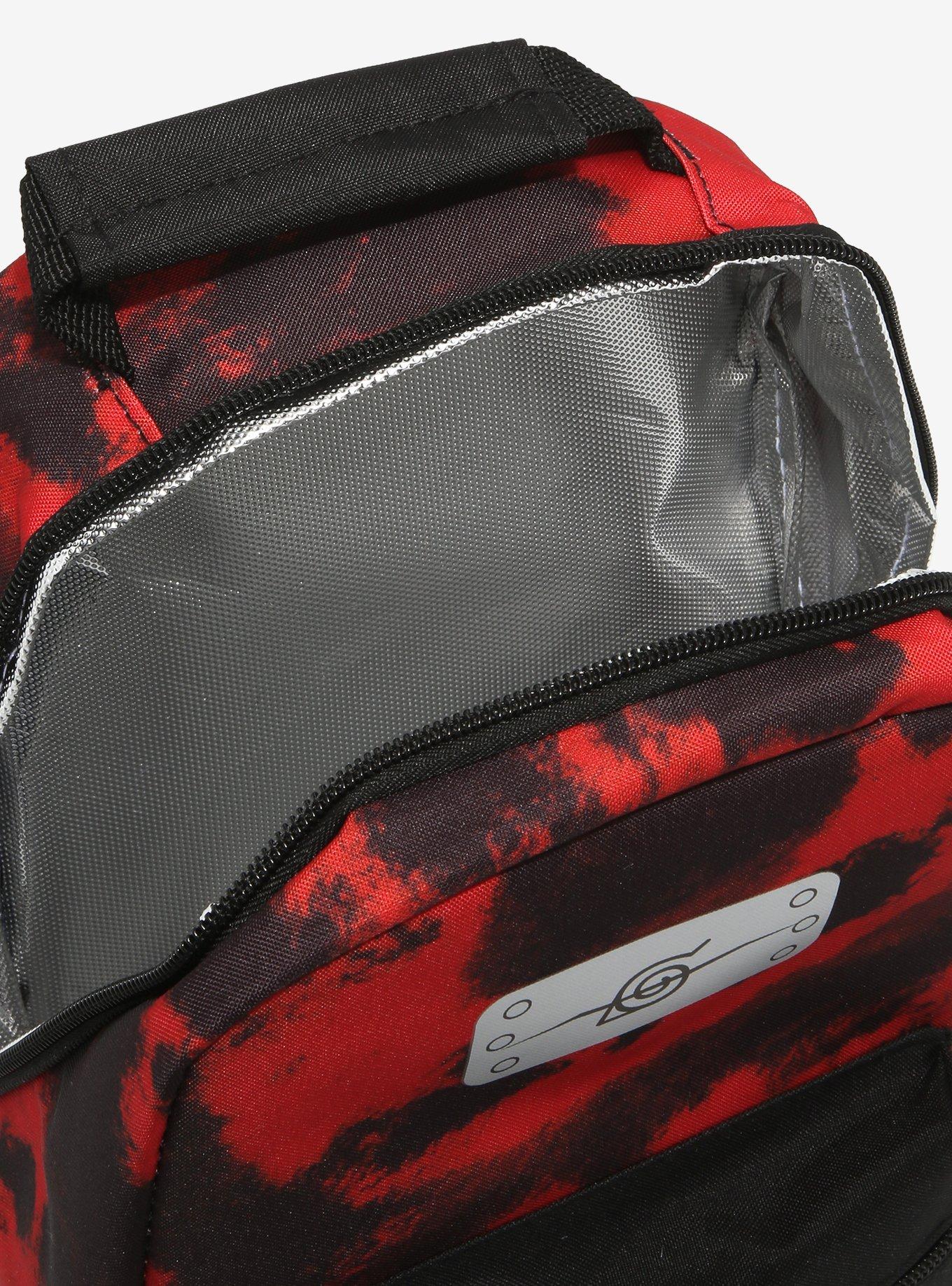 Naruto Shippuden Akatsuki Cloud Wash Lunch Bag, , alternate