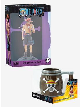 One Piece Ace Figure And Straw Hat 3D Mug, , hi-res