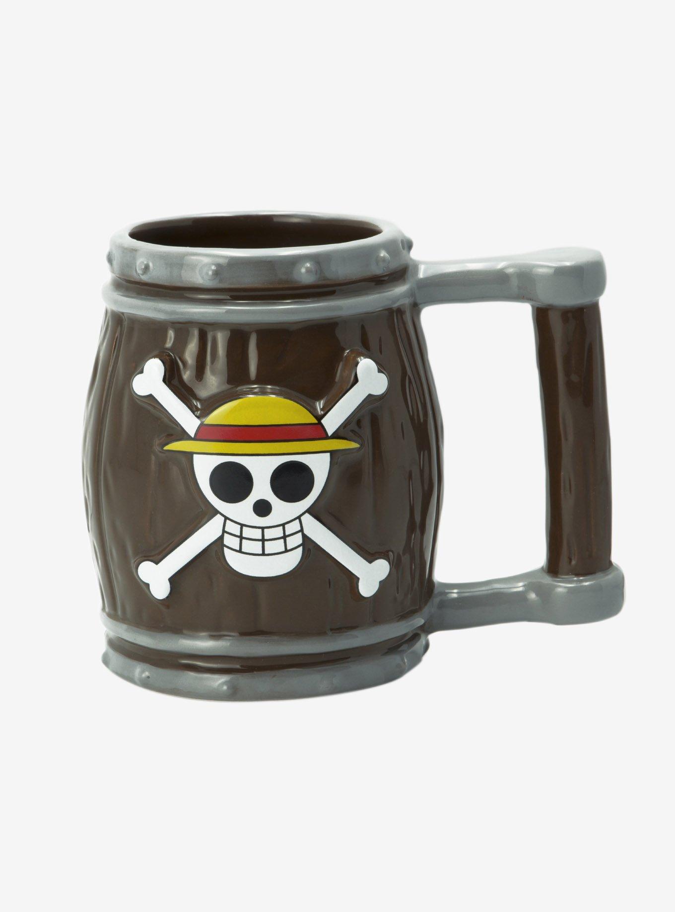 One Piece Ace Figure And Straw Hat 3D Mug, , alternate