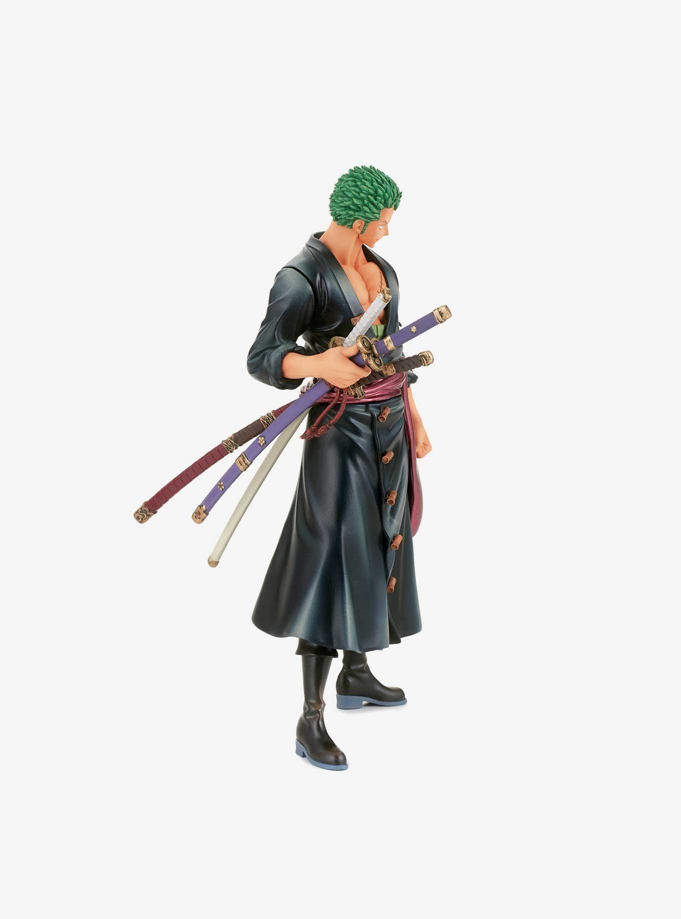 Banpresto One Piece DXF The Grandline Series Wano Country Vol. 1 Roronoa Zoro Figure, , alternate