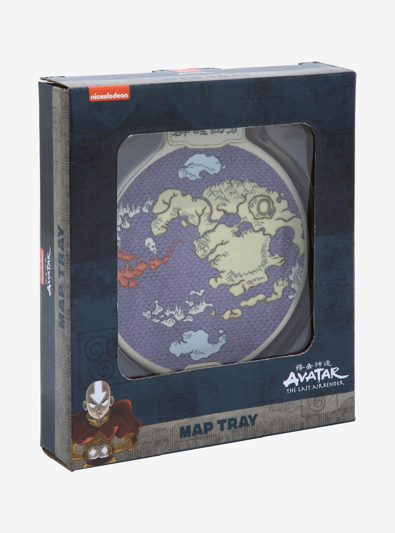 Avatar: The Last Airbender Four Nations Map Trinket Tray, , alternate