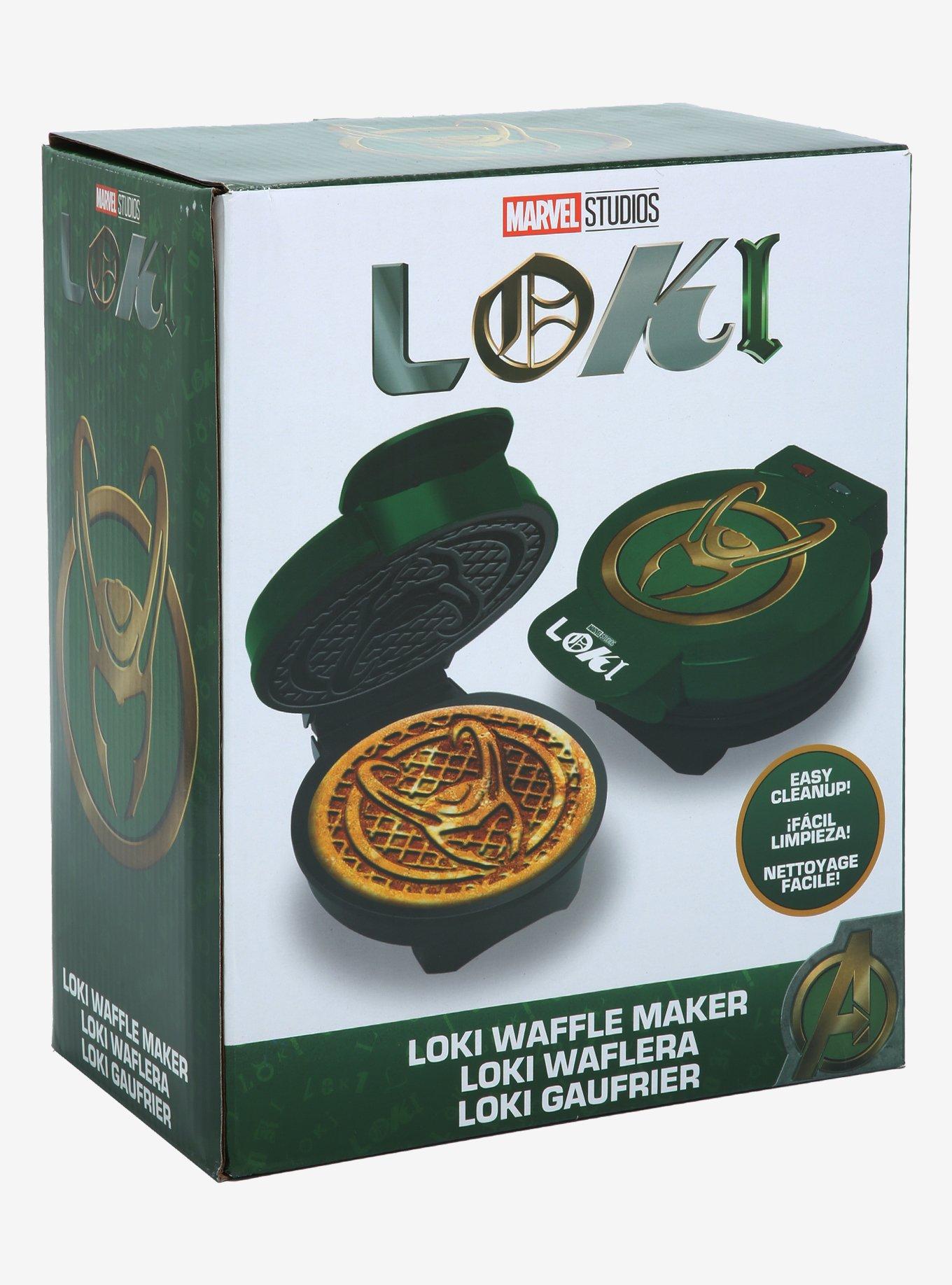 Marvel Loki Horned Helmet Logo Waffle Maker , , alternate
