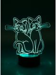 Sailor Moon Luna & Artemis LED Acrylic Light, , alternate