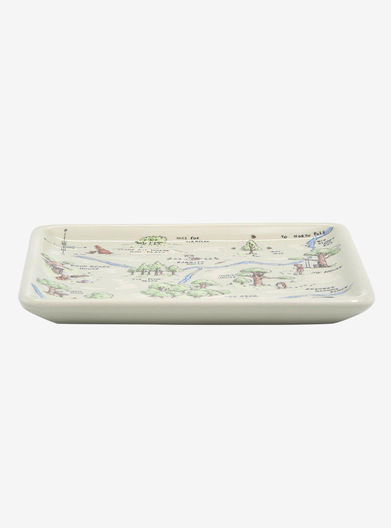 Disney Winnie the Pooh Hundred Acre Wood Map Trinket Tray, , alternate