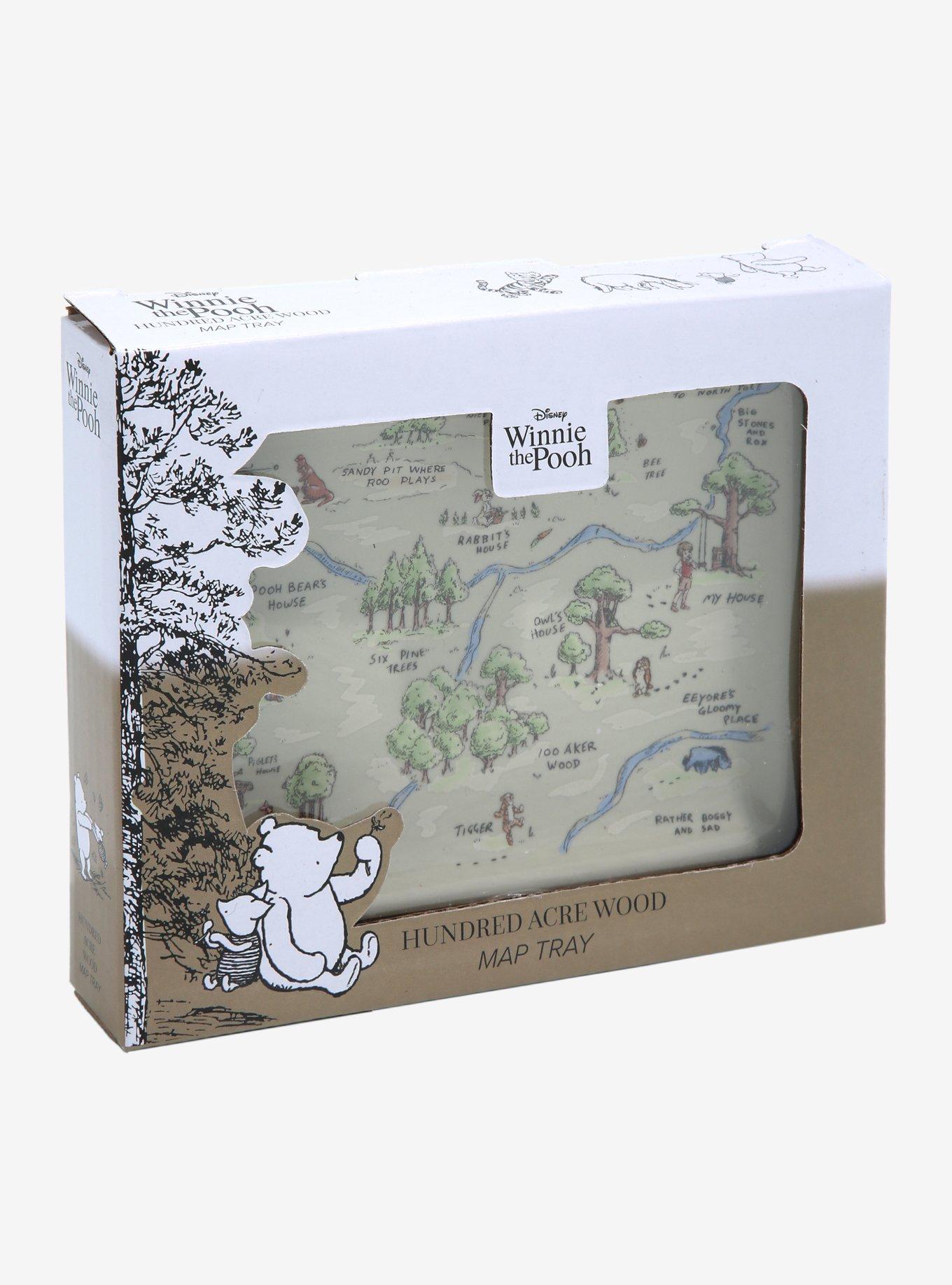 Disney Winnie the Pooh Hundred Acre Wood Map Trinket Tray, , alternate