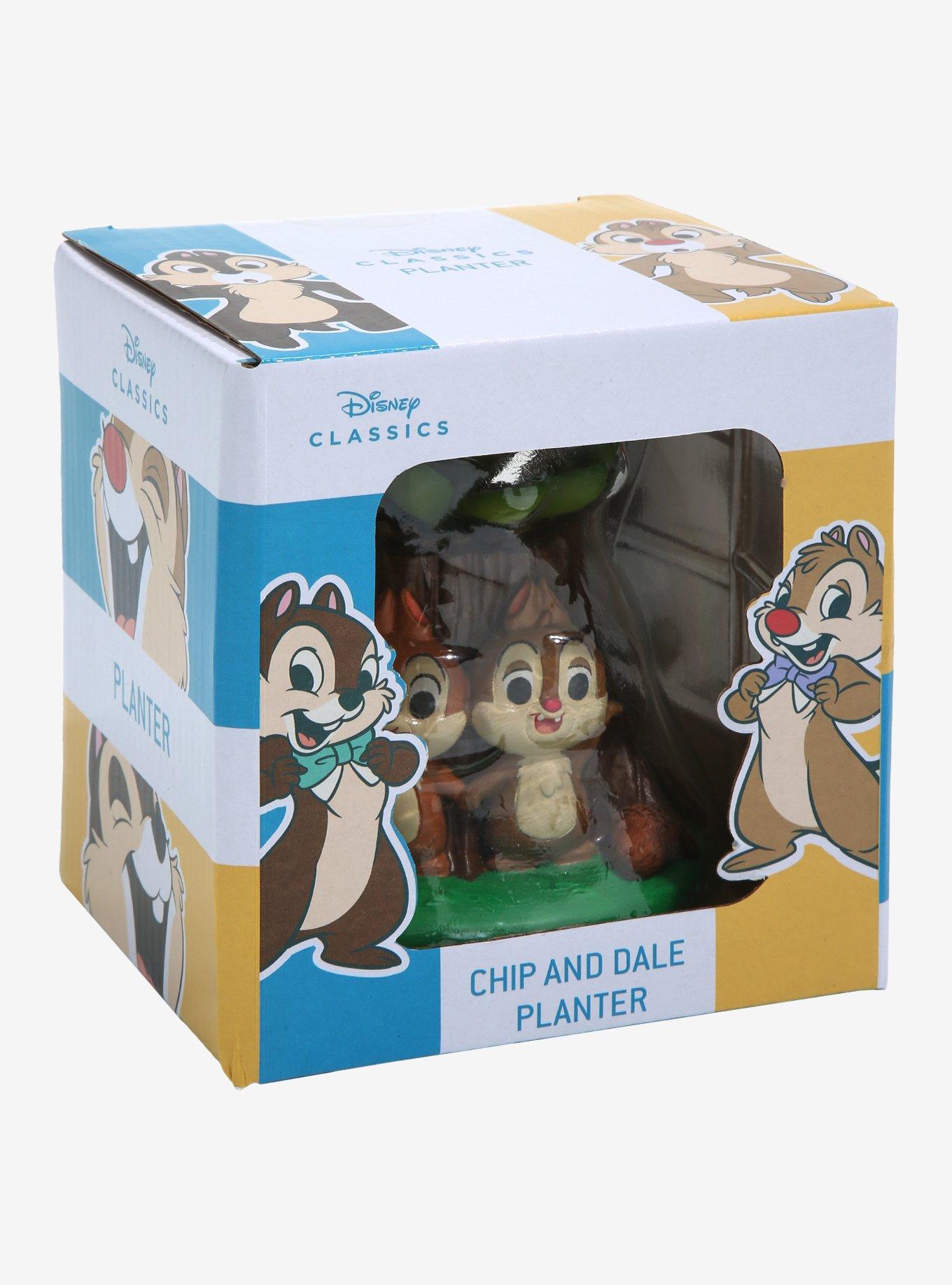 Disney Chip &lsquo;n Dale Log Faux Succulent Planter, , alternate