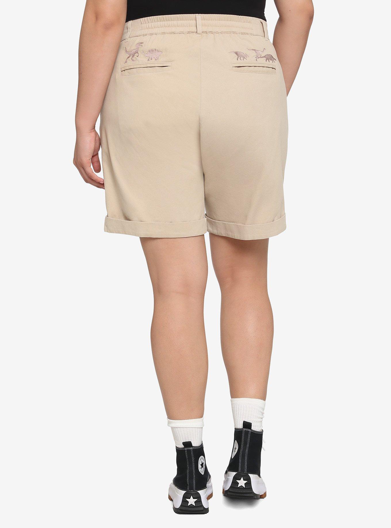 Her Universe Jurassic World Ellie Shorts Plus Size, MULTI, alternate