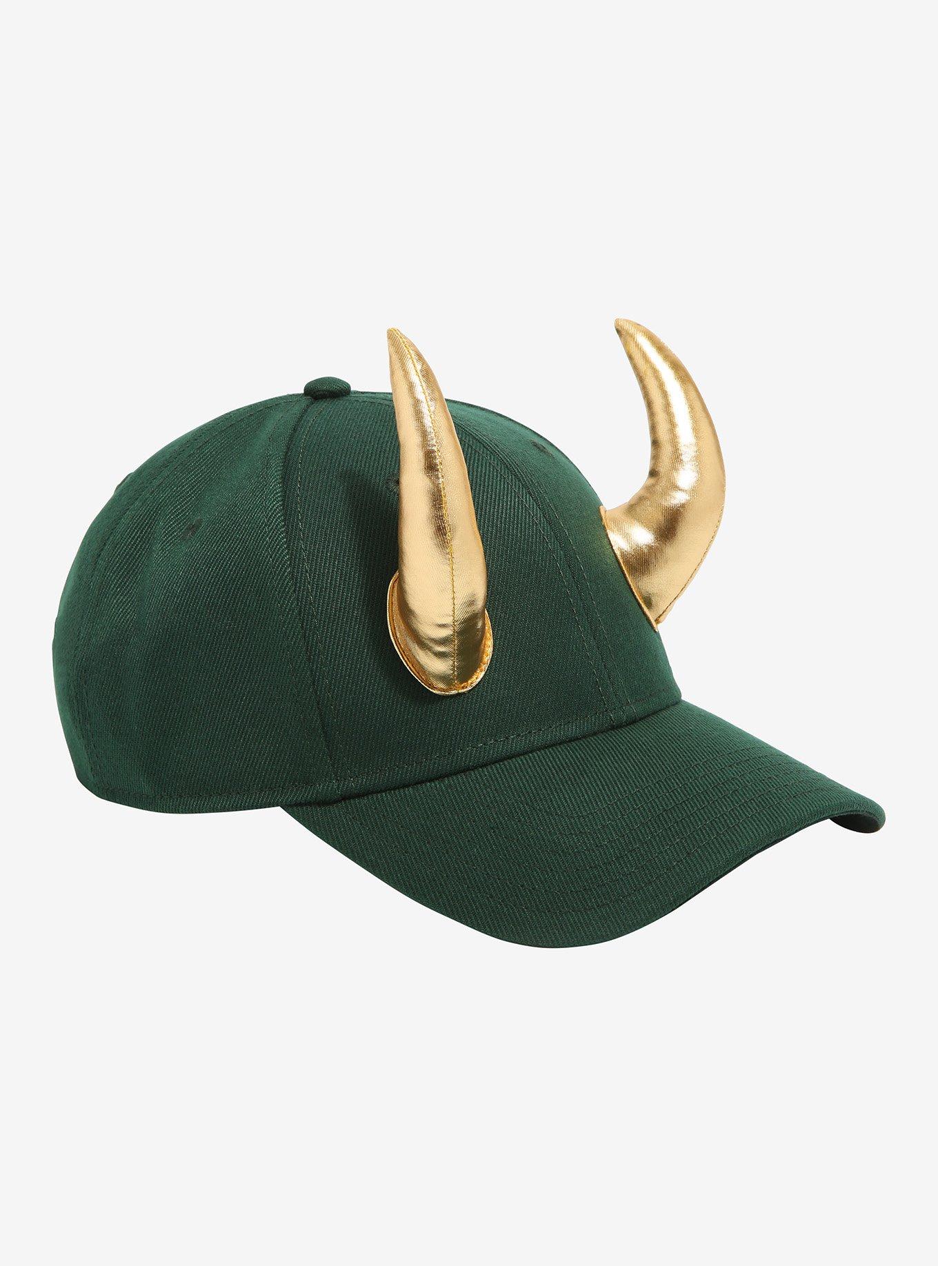 Marvel Loki 3D Horns Snapback Hat, , alternate