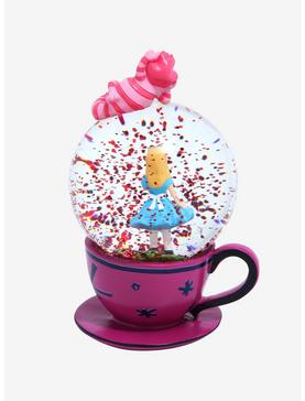 Disney Alice in Wonderland Teacup Snow Globe, , hi-res